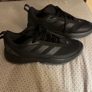 Adidas Men's Black and Gray Sneakers
